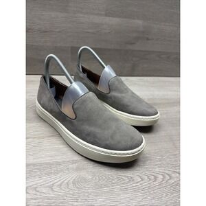 Söfft Somers Slip-On‎ Sneakers Women's Size 7M Gray Leather SF0021408 Very Nice